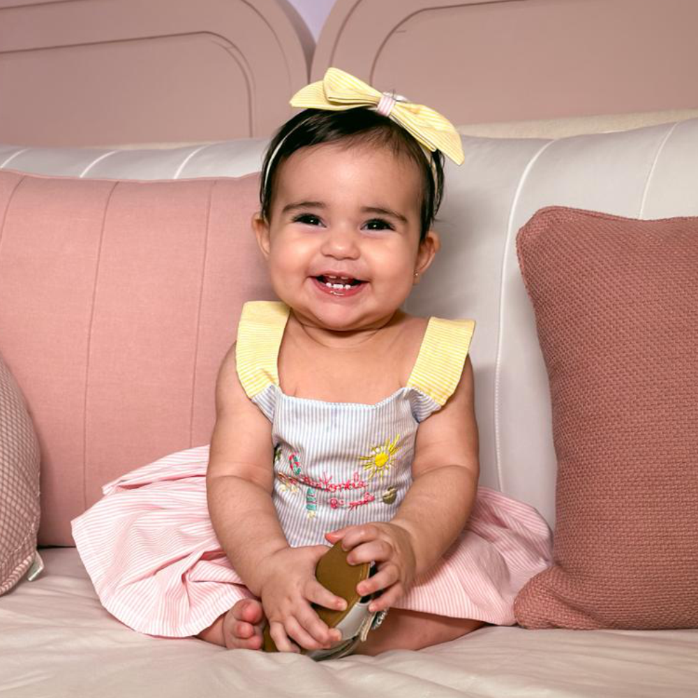 Antonela com 8 meses